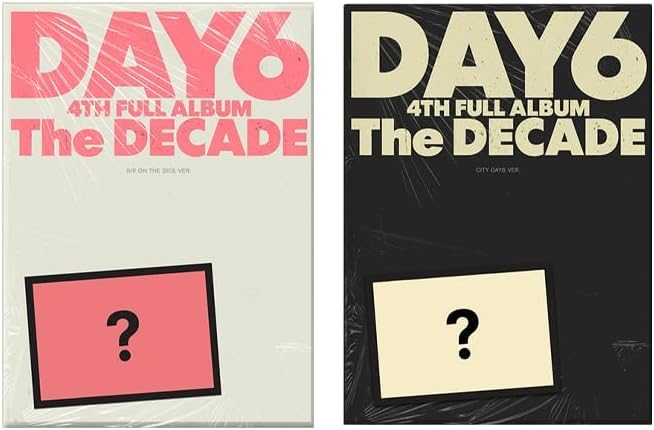 D'AY6 - [THE DECADE] 4. pełny album CD + książka + 3 karty + zdjęcie + bilet + plakat + POB + prezent (2 wersje zestawu)