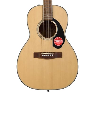 Amazon.com: Fender CP-60S Parlor Acoustic Guitar, with 2-Year