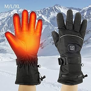 NA. Verwarmde Handschoenen Oplaadbare USB Waterdichte Geïsoleerde Elektrische Verwarmde Handschoenen Warm Winter Touchscreen Mannen/Vrouwen voor Outdoor Camping Wandelen Jacht