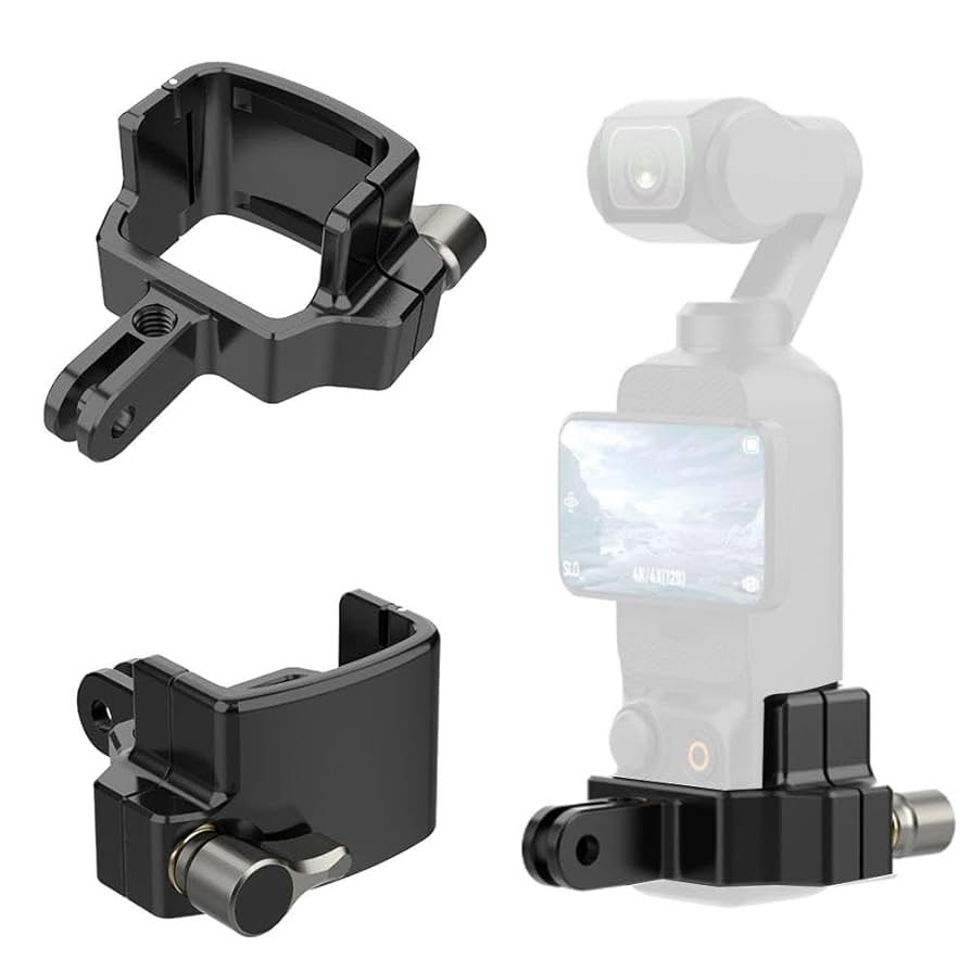 【Osmo pocket vmate】【値下げ中】三脚・アタッチメント付き！ DJI Osmo Pocket / 2 アクセサリー ミニ三脚 セット フレーム