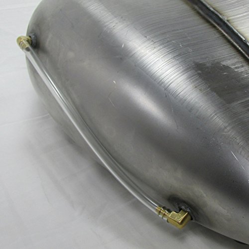 Miniatura 3 de Medidor de combustible para tanque de gasolina de montaje empotrado para motocicleta, manguera de combustible transparente + accesorios de latón,