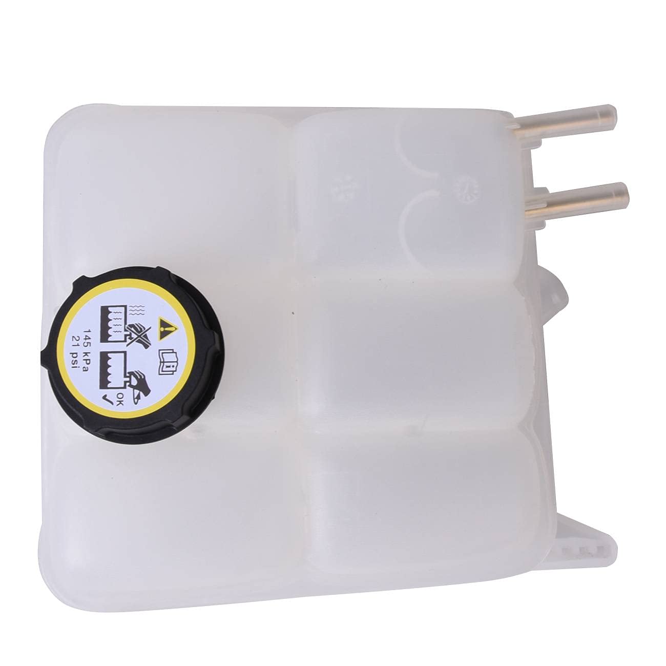 Bapmic Réservoir de liquide de refroidissement avec couvercle pour Volvo C30 S40 II V50 Mazda 3 3M5H8K218 1438913 5M5H8K218AA