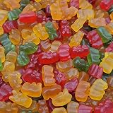 Black Forest Gummy Bears Mini - 2 Pounds, Assorted Flavors Made with Real Fruit Juice