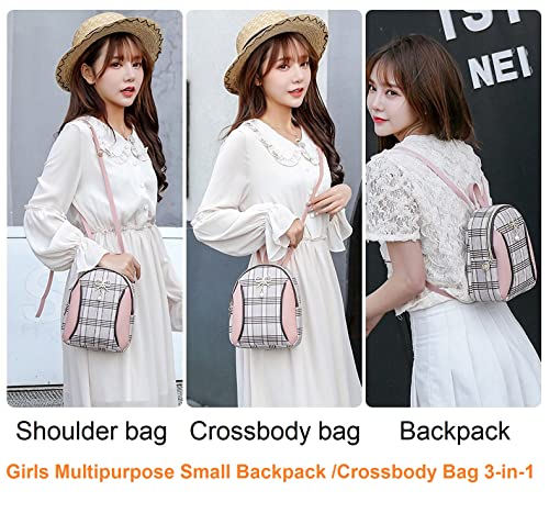 Image of NUWA Women Cell Phone Purse Backpack Crossbody Bag Girls Trendy Smartphone Wallet Lightweight Pouch Bag Cute Mini Small (Black3)