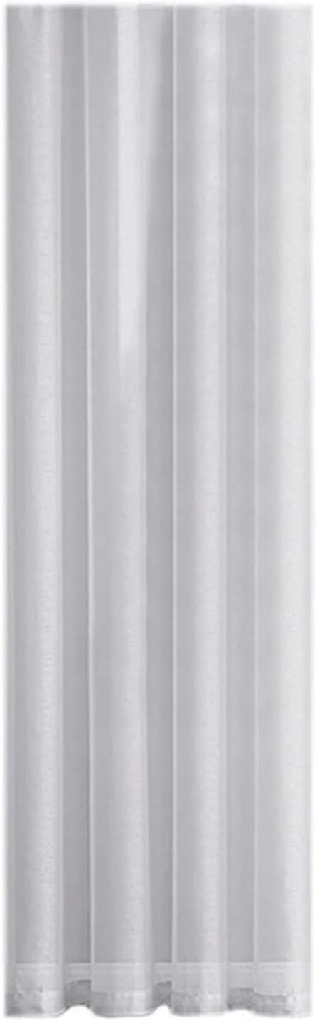 Solid Blackout Curtains for Bedroom Pure White Curtain for Wedding Home Kitchen Decoration(140 * 240cm)