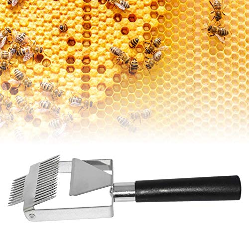 Beekeeping Hive Tool Stainless Steel Honey Scraper Beekeeper Uncapping Fork Beekeeping Tool Equipment