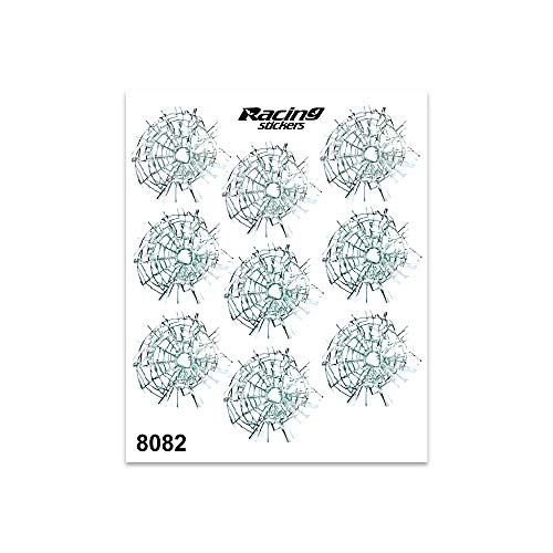 4R Quattroerre.it Adhésif Trous de Balle pour Vitrage, 14 x 16 cm