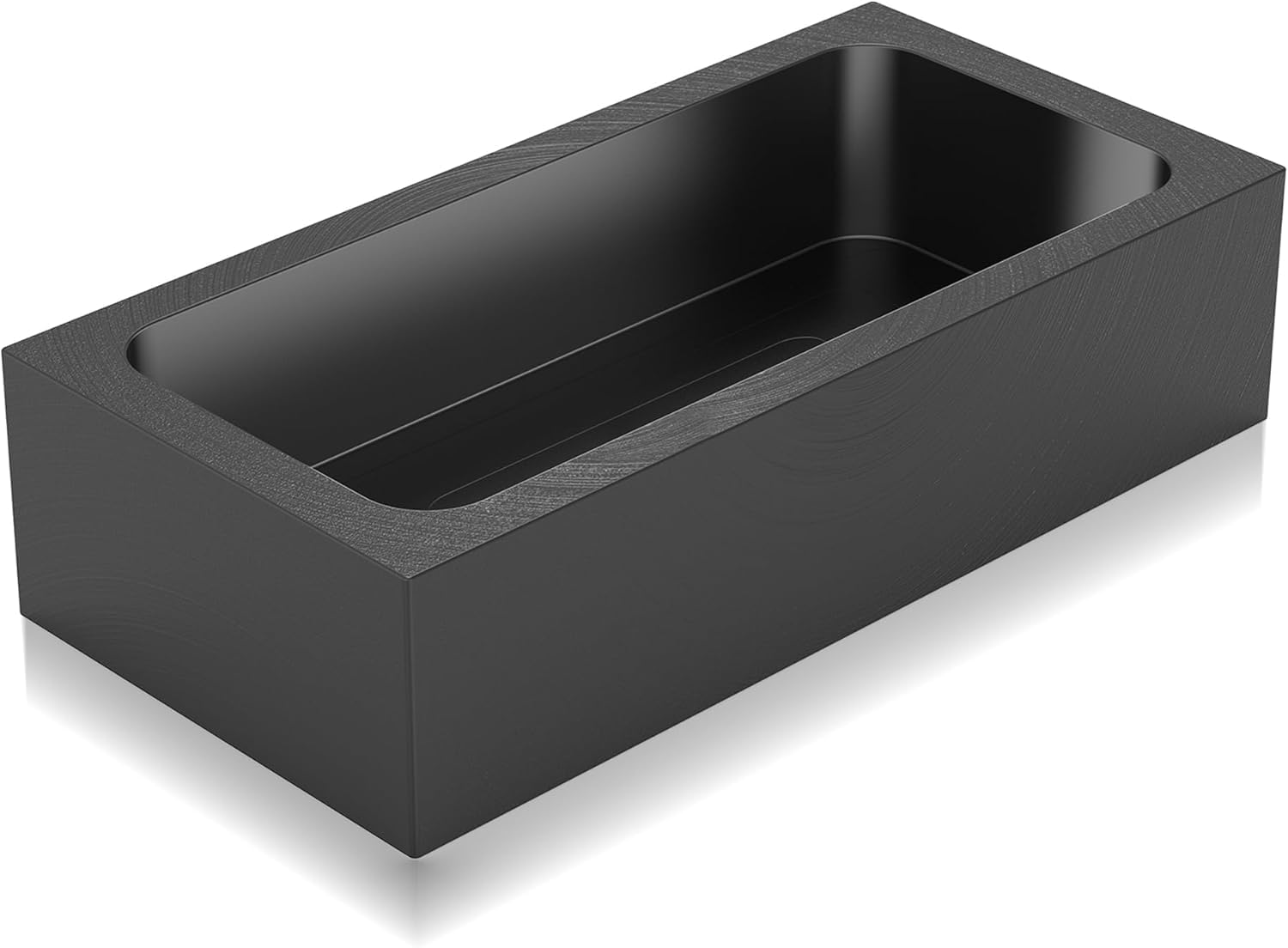 1kg Premium Graphite Ingot Mold, 1-Piece High-Purity Metal Casting Mold for Gold, Silver, Aluminum, Copper & Brass, Heat Resistant up to 1800ยฐC / 3272ยฐF