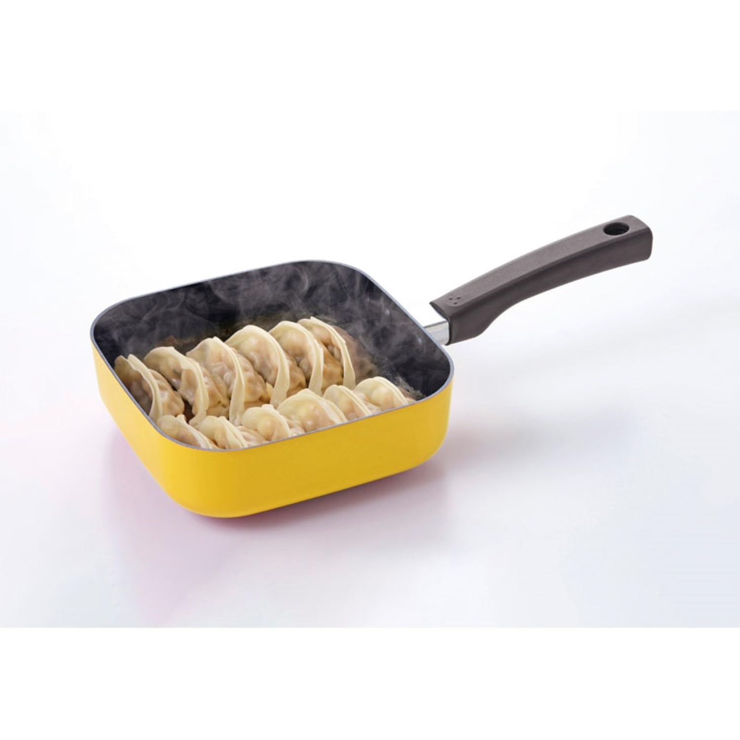 Amazon.co.jp: 和平フレイズ フライパン スクエアパン イエロー IH対応