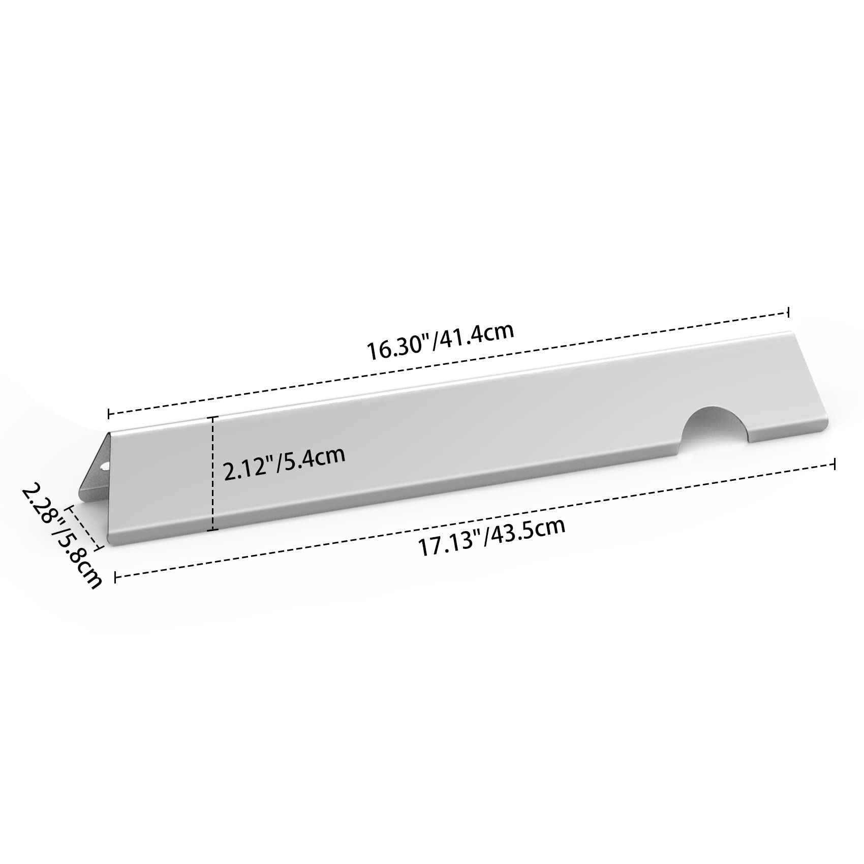 Onlyfire Flavorizer Bar Acciaio Inox 7 Pezzi Weber Genesis II/LX 400
