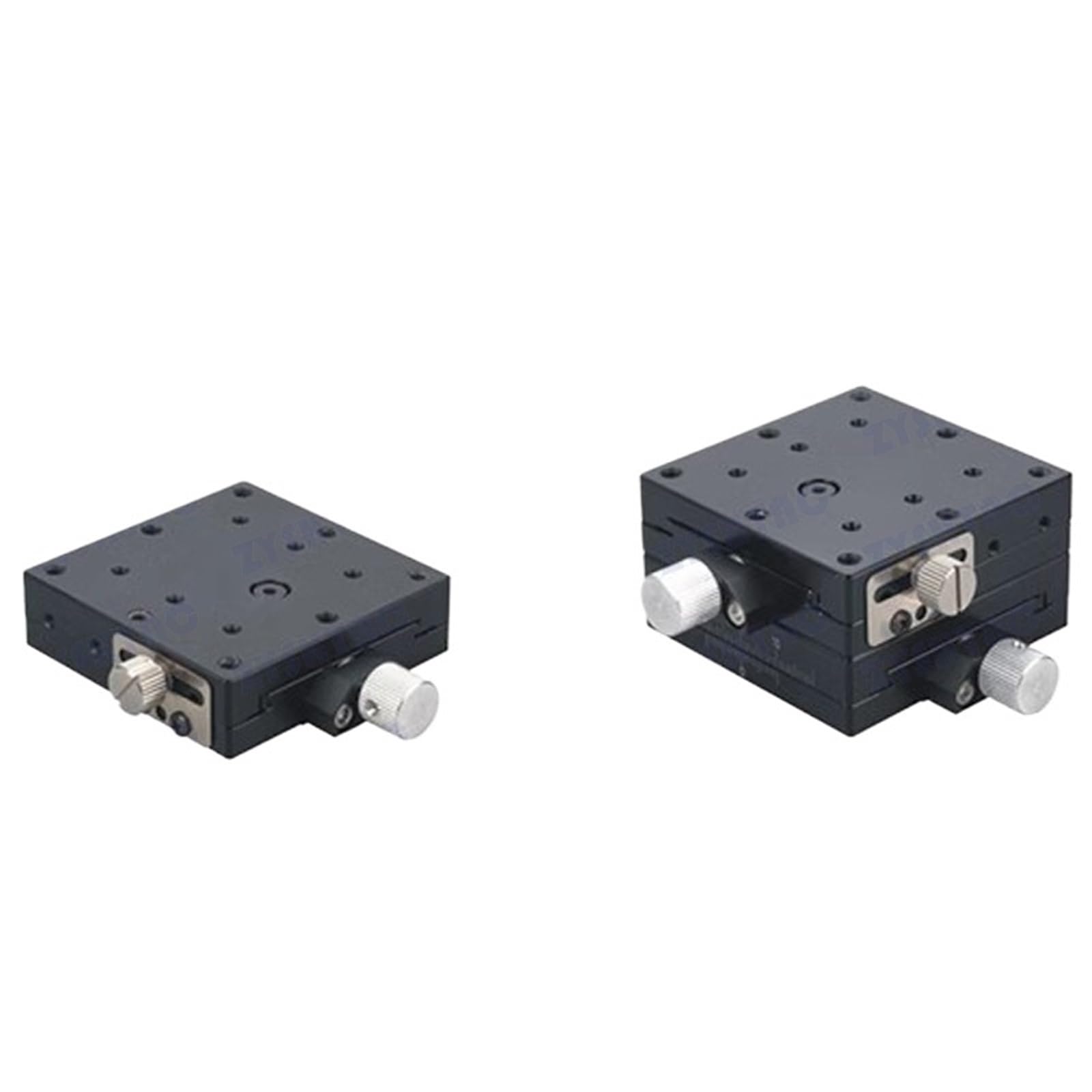 WNVXJGNSO XYZR Axis LWFV25 LWFX40 LWFY60 Dovetail Groove Manual Platform Rack and Pinion Drive high Precision knob Slide Table Load(LWFDV6060(XYZ axis),-L)