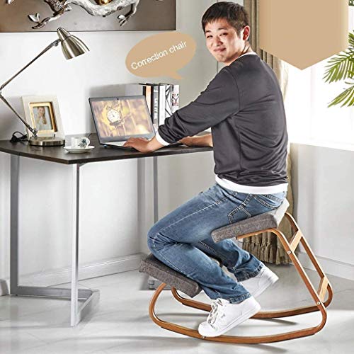 Tabouret ergonomique à genoux réglable pour bureau à la maison - 4