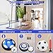 OASO Kids Toys Hover Hockey Soccer Ball Set with 3 Goals, Rechargeable Floating Air Soccer Ball with Led Light and Foam Bumper, Indoor Outdoor Sports Games Toys Gifts for Boys Girls Aged 3 4 5 6-12