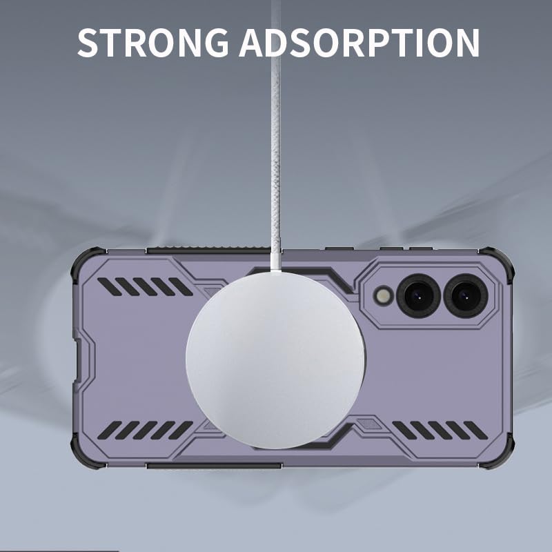 Coque Samsung S25 Edge avec protection écran intégrale aimantée - 3