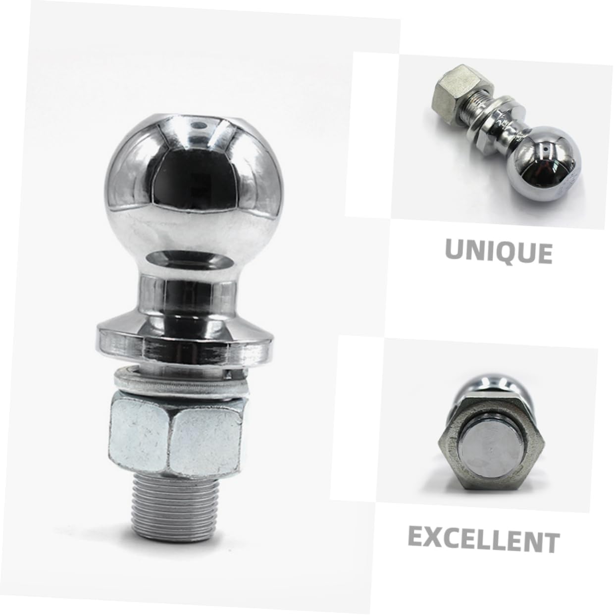 2pcs Heavy Duty Trailer Hitch Mount for Towing Fits Standard Receivers Connection for Boat Trailers and Equipment