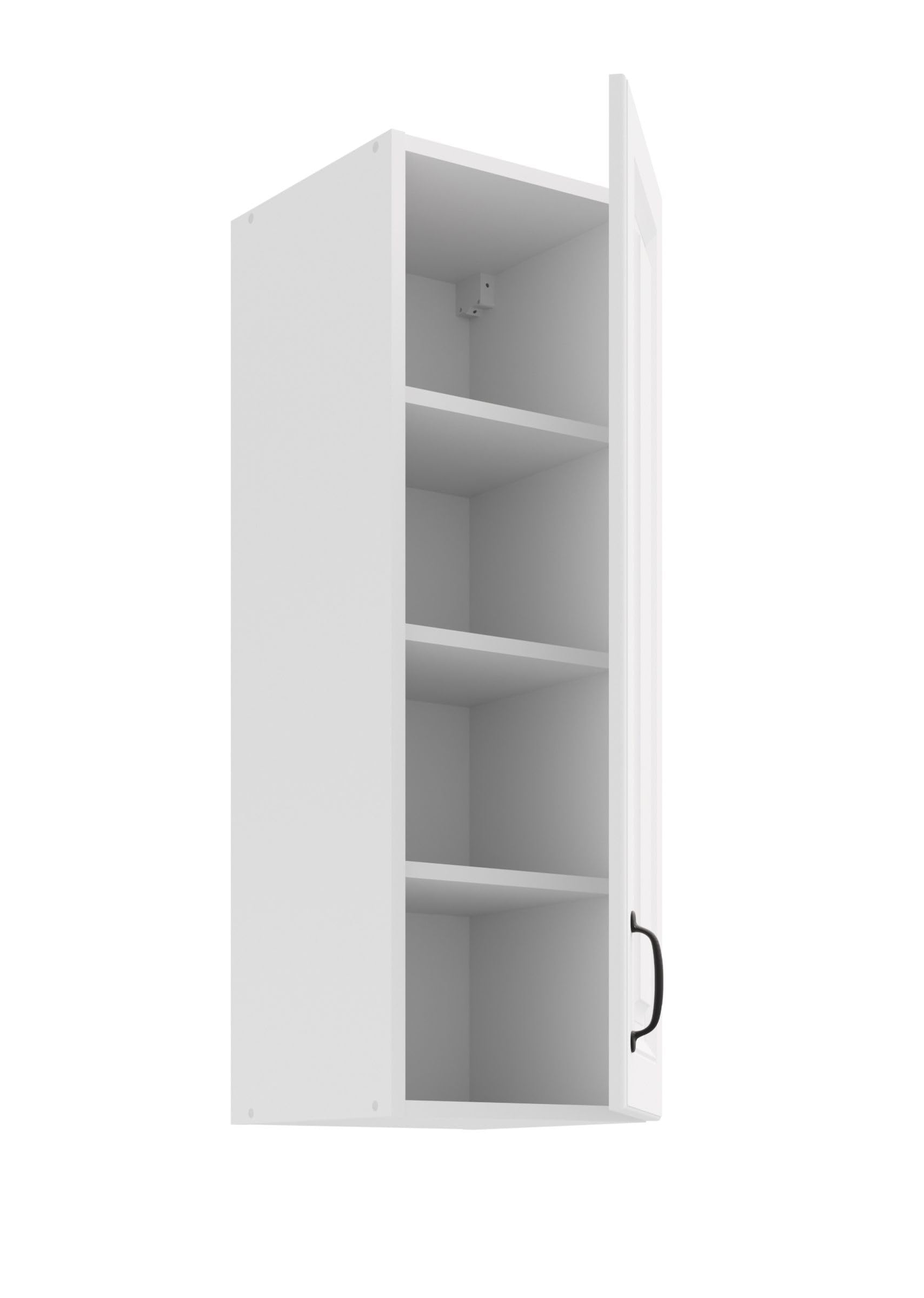 Kuechen-preisbombe Hängeschrank 30 cm Stilo Weiß Küchenzeile Küchenblock Küche Landhaus Höhe 90 cm