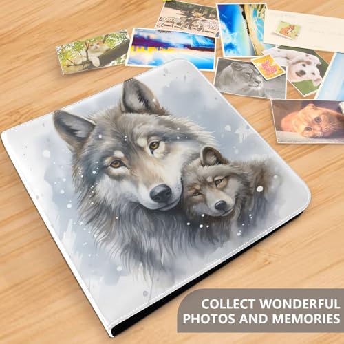 Álbum de Fotos Adhesivo para Manualidades, Álbum de Recortes con Encuadernación de 3 Anillas, Libro de Fotos para Memorias, 40 Páginas, Tamaño 8x10 pulgadas miniatura 5