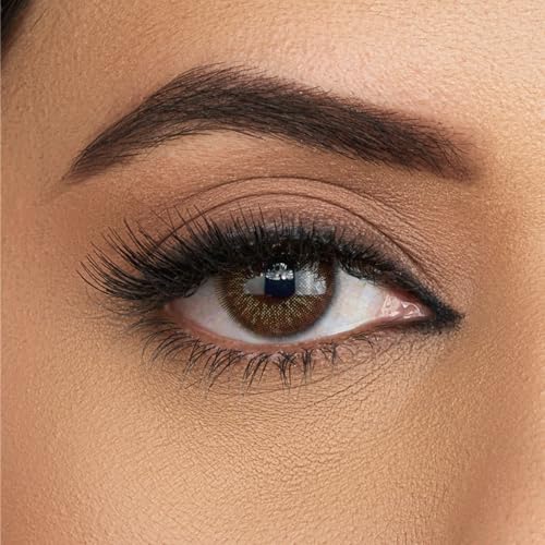 Image of Aquacolor Dusky Brown Daily Disposable Candy Pack - 2 Lens Pack, Power(-3.5)