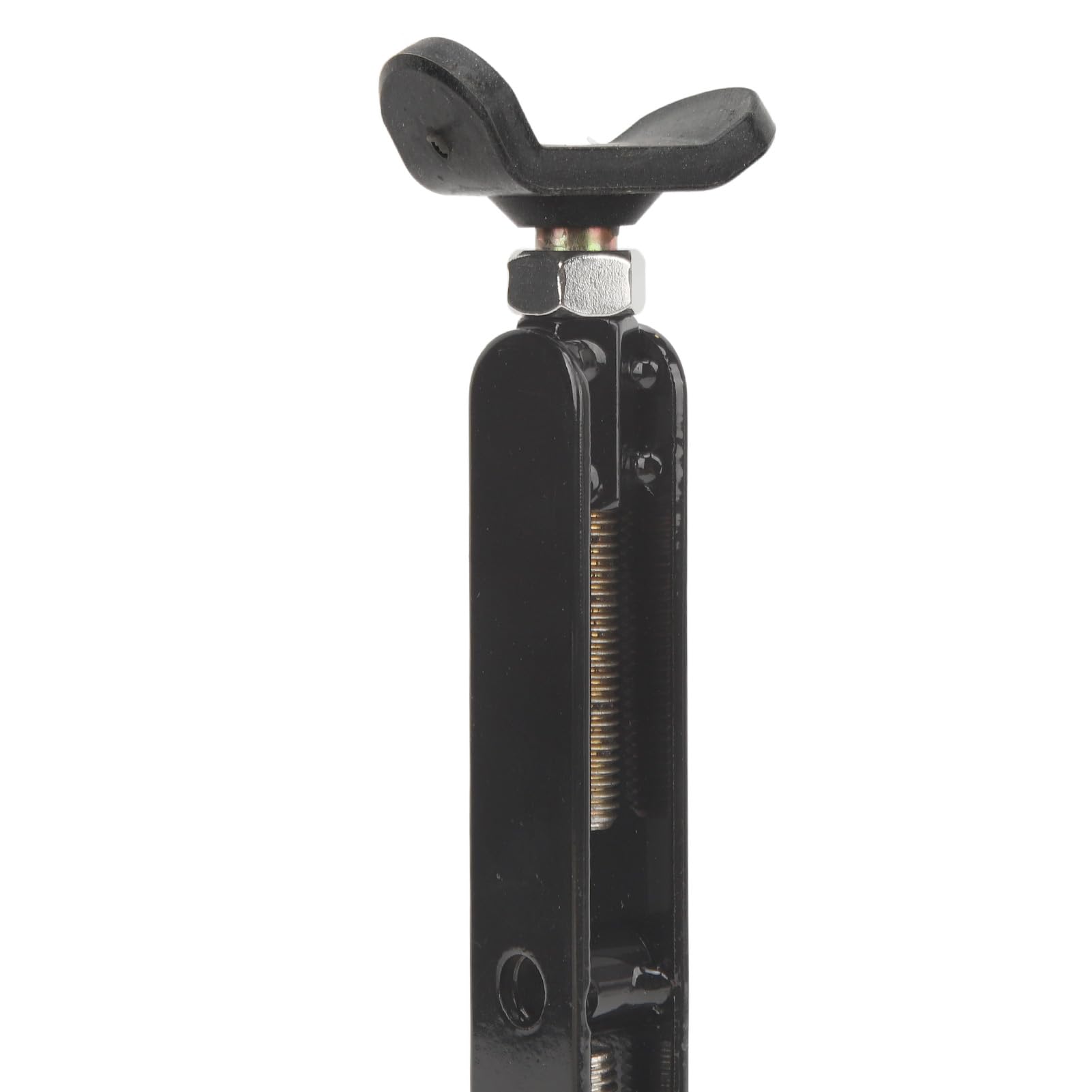 Tissting Hausseur Moto, Support de Levage Réglable Portable avec Courroie Sécurité et Surface Caoutchouc, Capacité 400kg, pour Entretien Nettoyage Chaîne Moto
