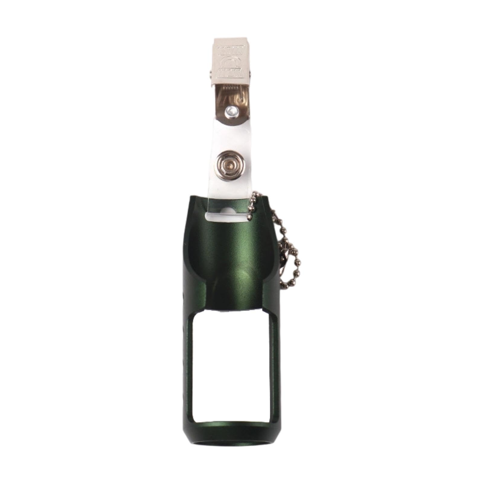MERISHOPP Fly Fishing Floatant Bottle Holder Attach to Fly Fishing Vest Aluminum Alloy Dark Green|Sporting Goods|Fishing|Fishing Equipment|Fly Fishing Accessories-image-30
