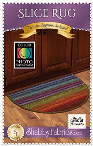 Slice Rug Pattern by Shabby Fabrics