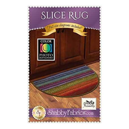 Slice Rug Pattern by Shabby Fabrics
