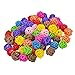 POPETPOP 50 PIÈCES Perroquet Mâcher Balle de Rotin Jouet DIY Décoratif Balle de Rotin en Osier Boules Artisanat D' Oiseaux de Compagnie Jouets pour Perruche Perruche Cacatoès Décoration DIY