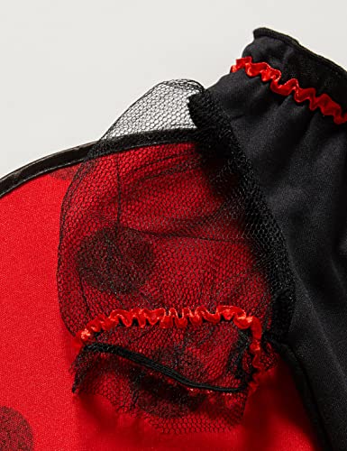 Amscan - Kinderkostuum lieveheersbeestje, jurk met vleugels, dier, rood/zwart, 12-24 maanden - Image 3