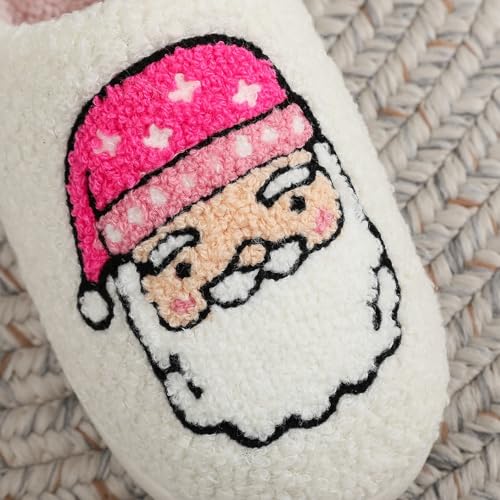 Image of Slippers for Women Men Fuzzy Memory Foam Slipper Fluffy Winter Soft Warm Slip On House Shoes
