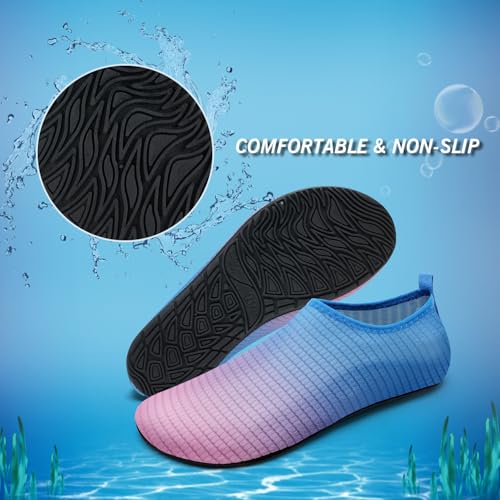 Image of IceUnicorn Water Shoes Men Women Beach Swim Aqua Barefoot Socks Pool Quick Dry Yoga