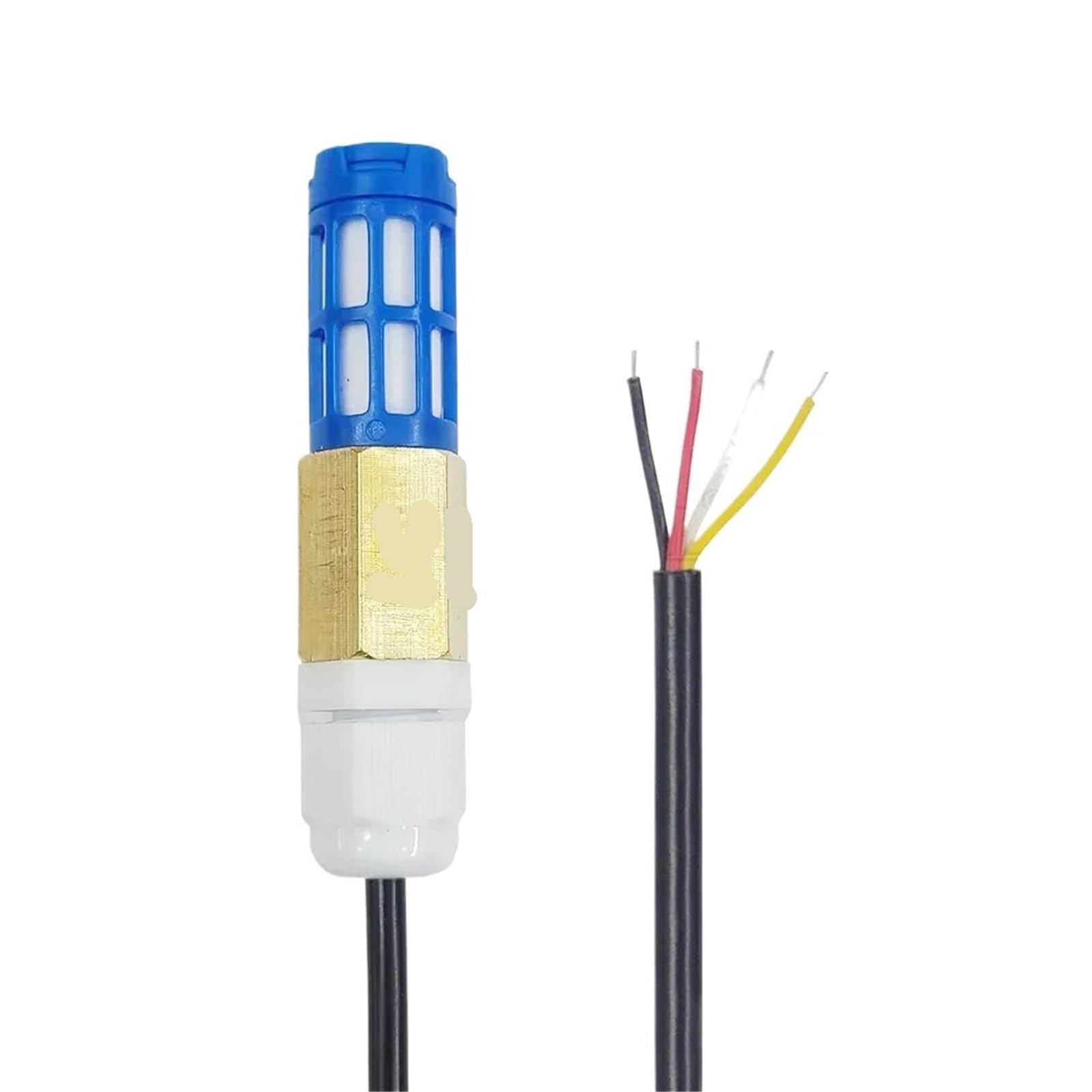 SHT40, SHT30, SHT20 i SHTC3 moduł czujnika temperatury i wilgotności z kablem sondy, wodoodporne cyfrowe czujniki pojemności, wyjście I2C 1 m (SHT40-Blue)