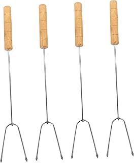 Parliky 4 Pçs Sinal De Churrasco Yakitori Espetos Ao Ar Livre Kegerator Grill Espetos De Frango Ao Ar Livre Churrasco Esculpindo Garfo Shish Kebob Espeto De Acampamento Churrasco Espeto