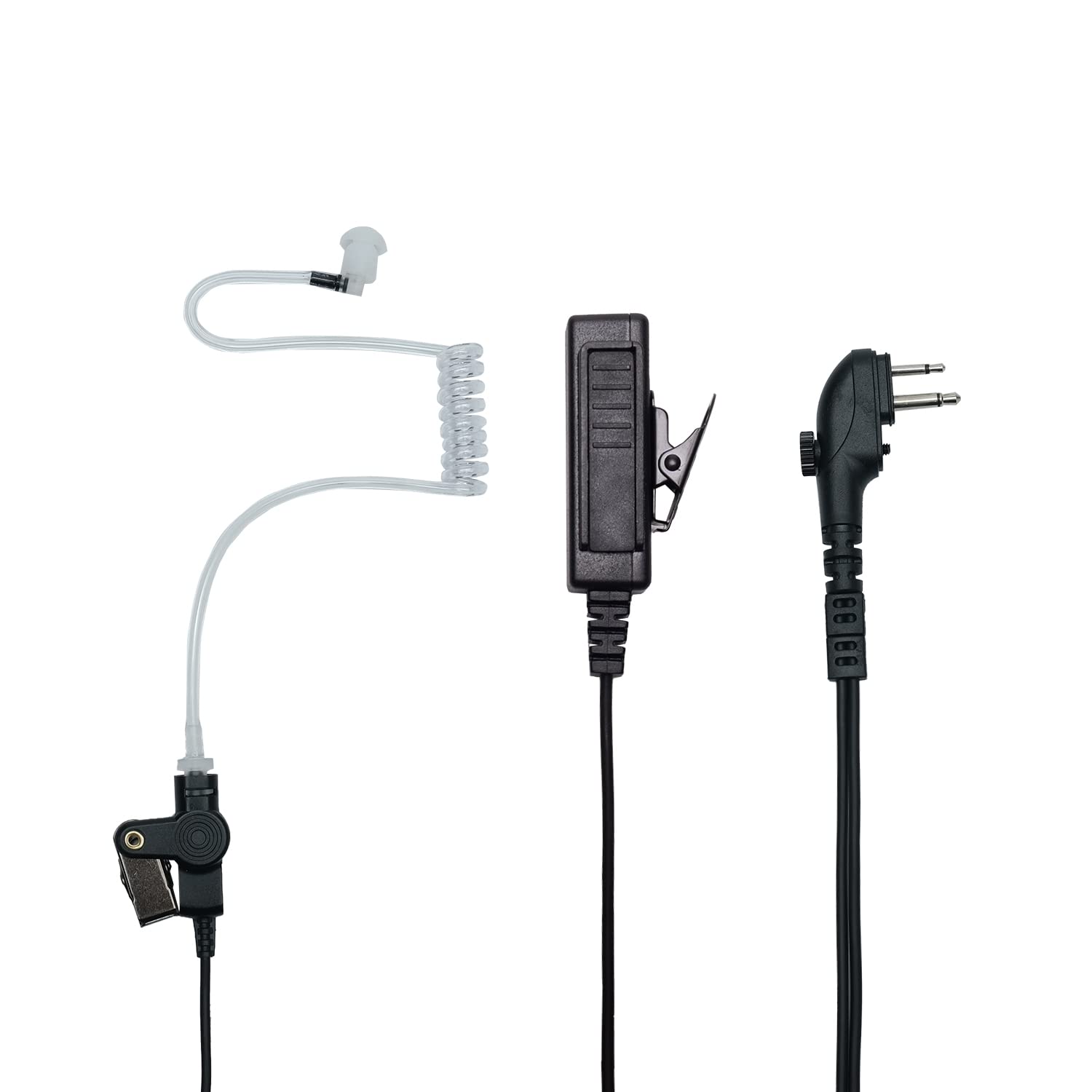 Auricolari acustici con microfono PTT per radio walkie talkie HYT HYT BD502 BD502i PD502 PD562 TC-508 TC-580