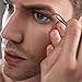 Tweezers Precision for Eyebrows, Terresa 4 Pack Tweezer Set and Pointed Hair Removal Tweezers, Eyebrow Plucker Tweezers for Ingrown Hair, Eyebrows Plucking, Daily Beauty Tool for Women and Men