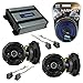 HA-A400.4 Compatible with Mazda Protege 1990-1994 Alloy 4 Channel 800W Speaker Sub Amp, 43DSC504 5.25