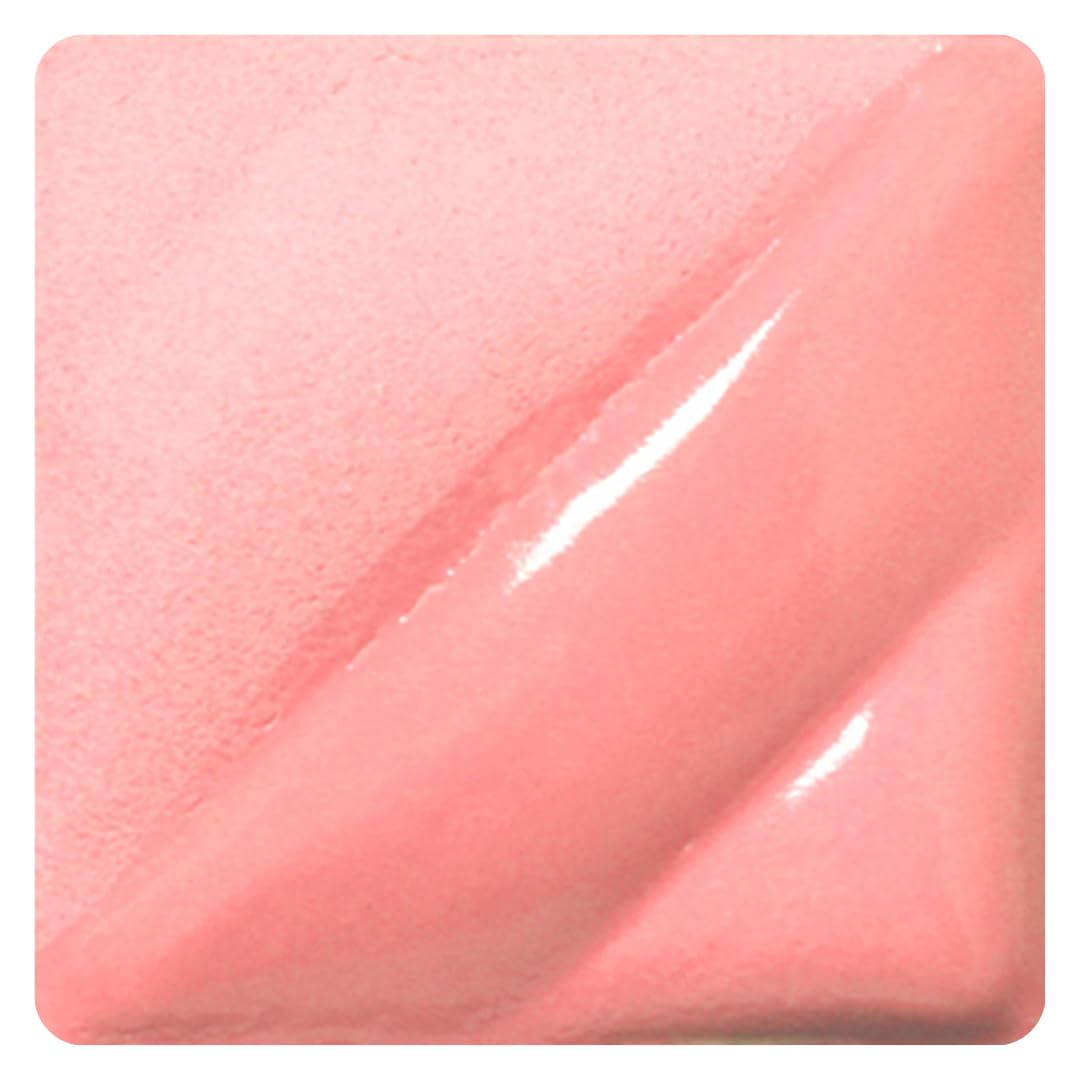 AMACO Liquid Underglaze LUG-50 Pink Decorating Color, 2 oz. (59 mL), Cone 05-10 (Lug) Liquid Underglaze for Bisque and Wet/Unfired Clay