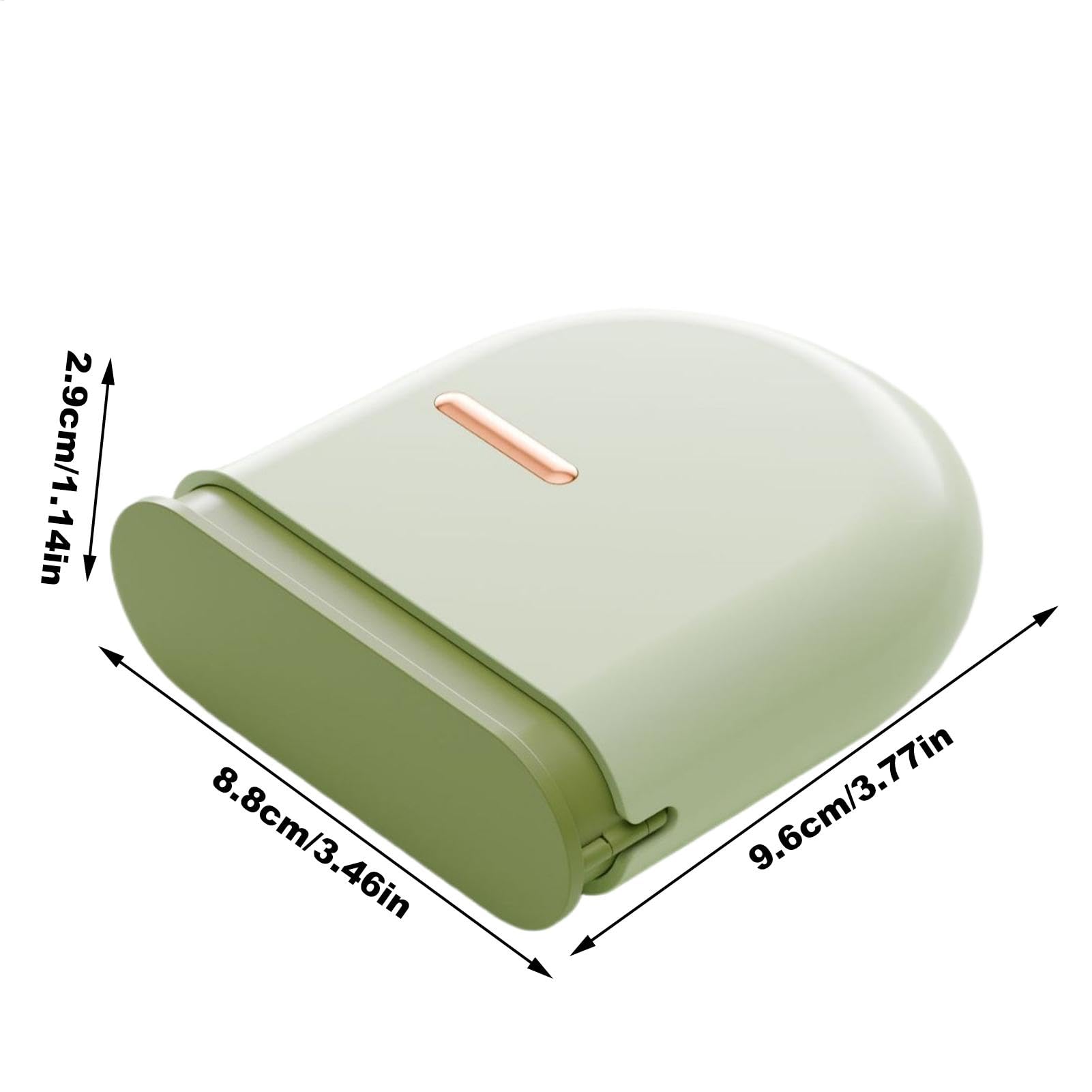 Ortodontyczne etui na retainer, etui na protezy z otworami wentylacyjnymi na ochronę jamy ustnej i nici dentystycznej, puszka na aparat ortodontyczny, puszka na szynę Dento Box, puszka na szelki