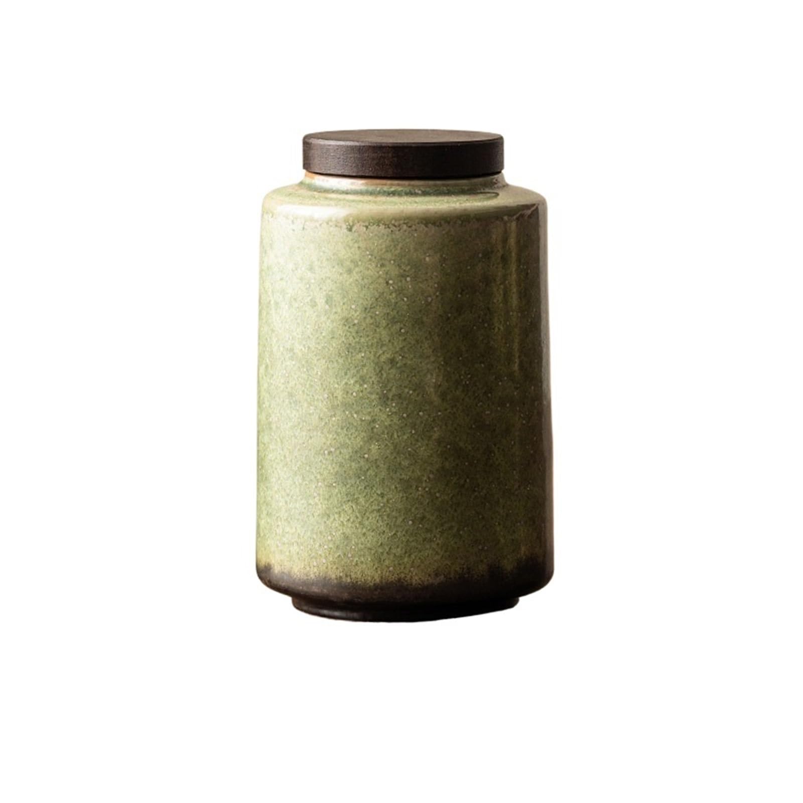 DVMSIEF Ceramics Storage Jar Tea Can Creative Ceramic Sealed General Home Kitchen Pu'er Tie Guan Yin Storage Ceremony Accessories