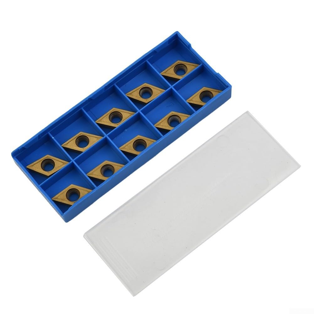 10 x DCMT11T304 HM YBC251 inserti in carburo per tornio
