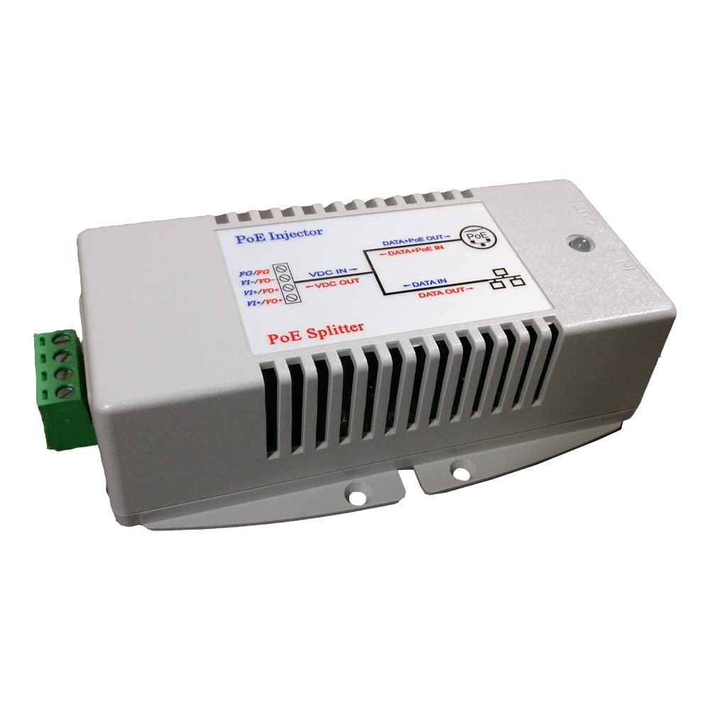 Tycon Systems POE-INJ-SPLT-G 2.5A Gigabit PoE Injector & Splitter