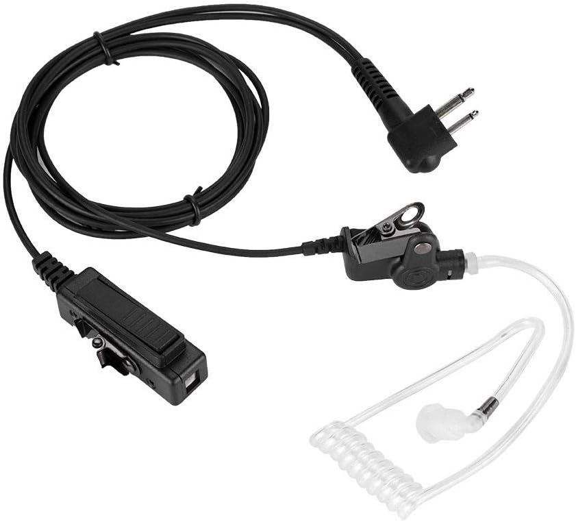 Parluna Hands-Free Comfortable Black Earpiece, Radio Earpiece, Warehouses Security Guard for Night Clubs Bars : Electronics