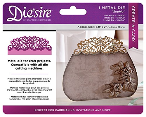 Die die' Sire create a card Lace die + Emboss