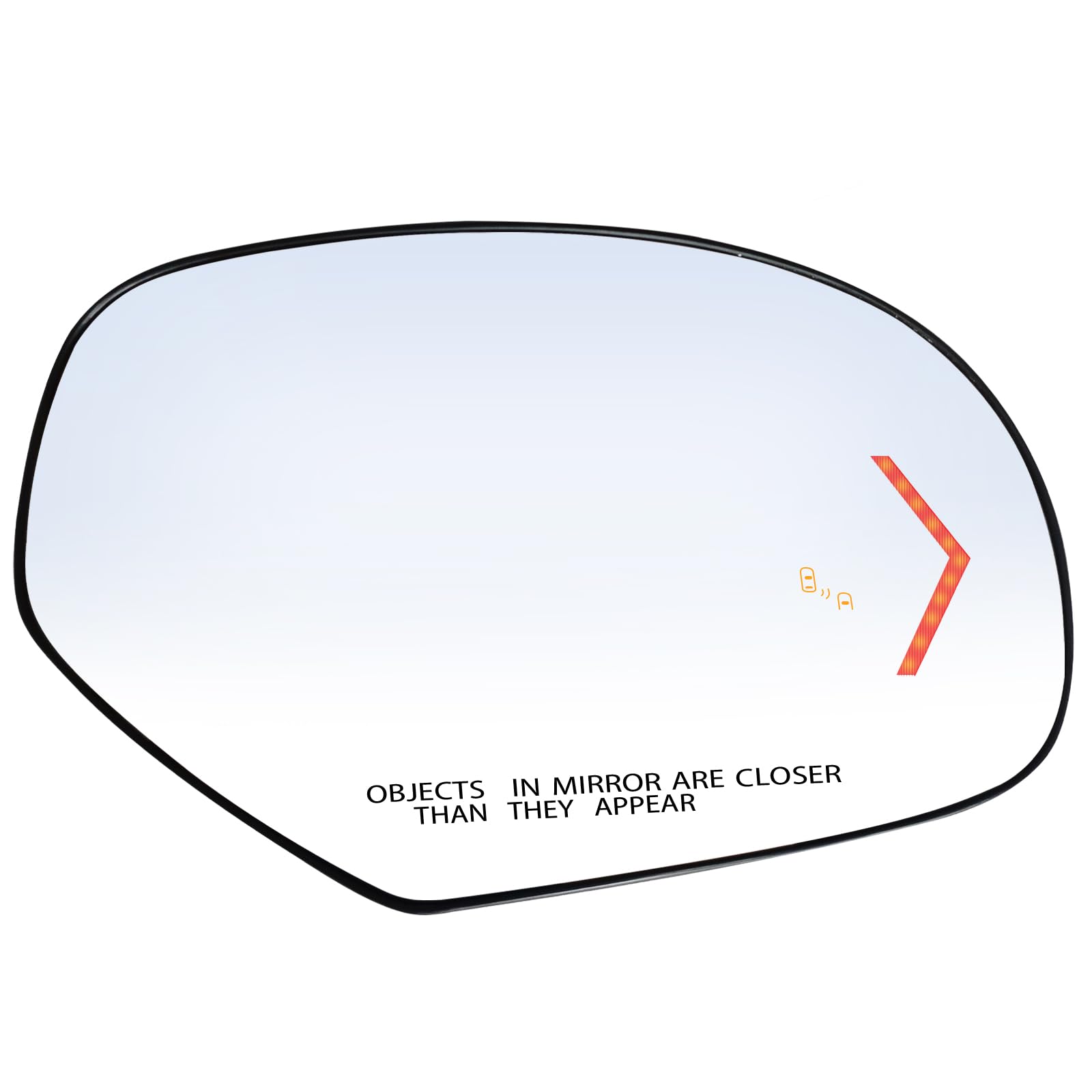 Tootai Passenger Side Replacement Mirror Glass - Compatible With Cadillac, GMC & Chevy Vehicles 2009-2014 Escalade, Yukon XL, Suburban 1500, RH, Heated With Blind Spot Detection