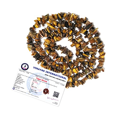 Image of Reiki Crystal Products Certified Natural Crystal Stone Chip Mala Necklace Collection for Men & Women, Reiki Energized Gemstone Jewellery for Meditation, Yoga, Spiritual Styling & Everyday Wear, Multiple Stone Variants