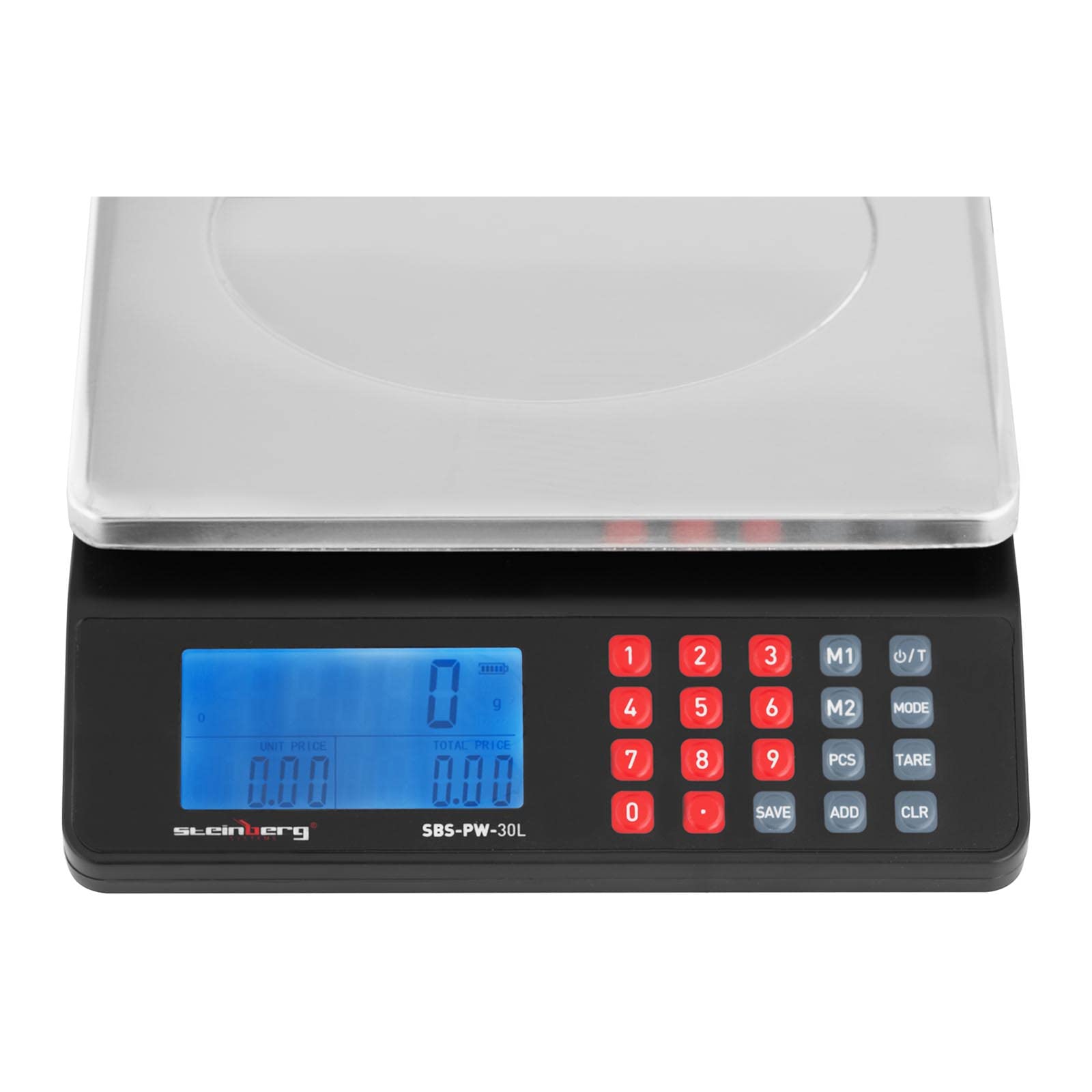 Steinberg Systems Bilancia di controllo per magazzino SBS-PW-30L 30 kg 1 g 215 x 175 mm