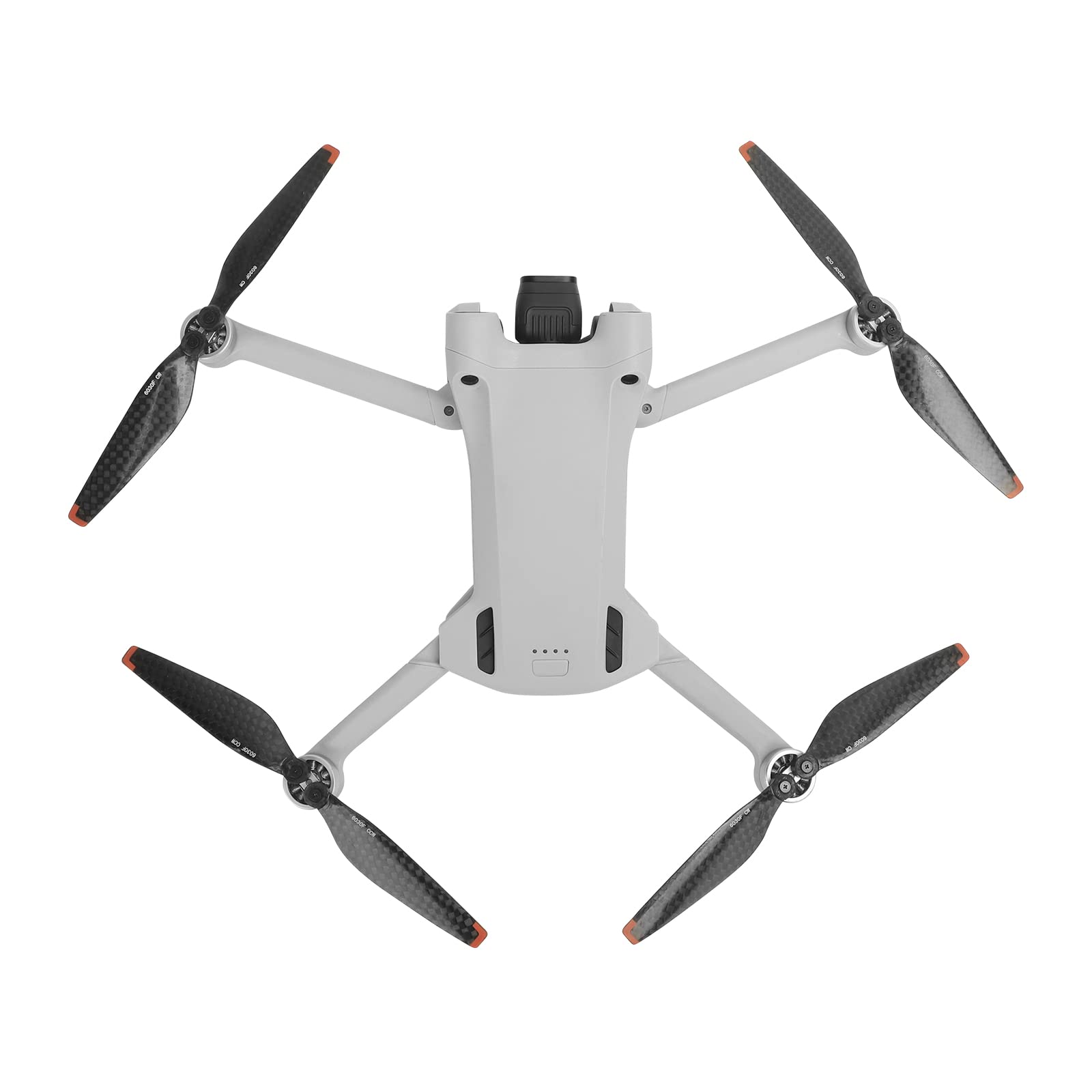 Hélices en fibre de carbone 6030F pour drone DJI Mini 4 Pro/Mini 3 Pro - Lames à faible bruit - Accessoires de rechange, Lot de 2 (8 Pièces)