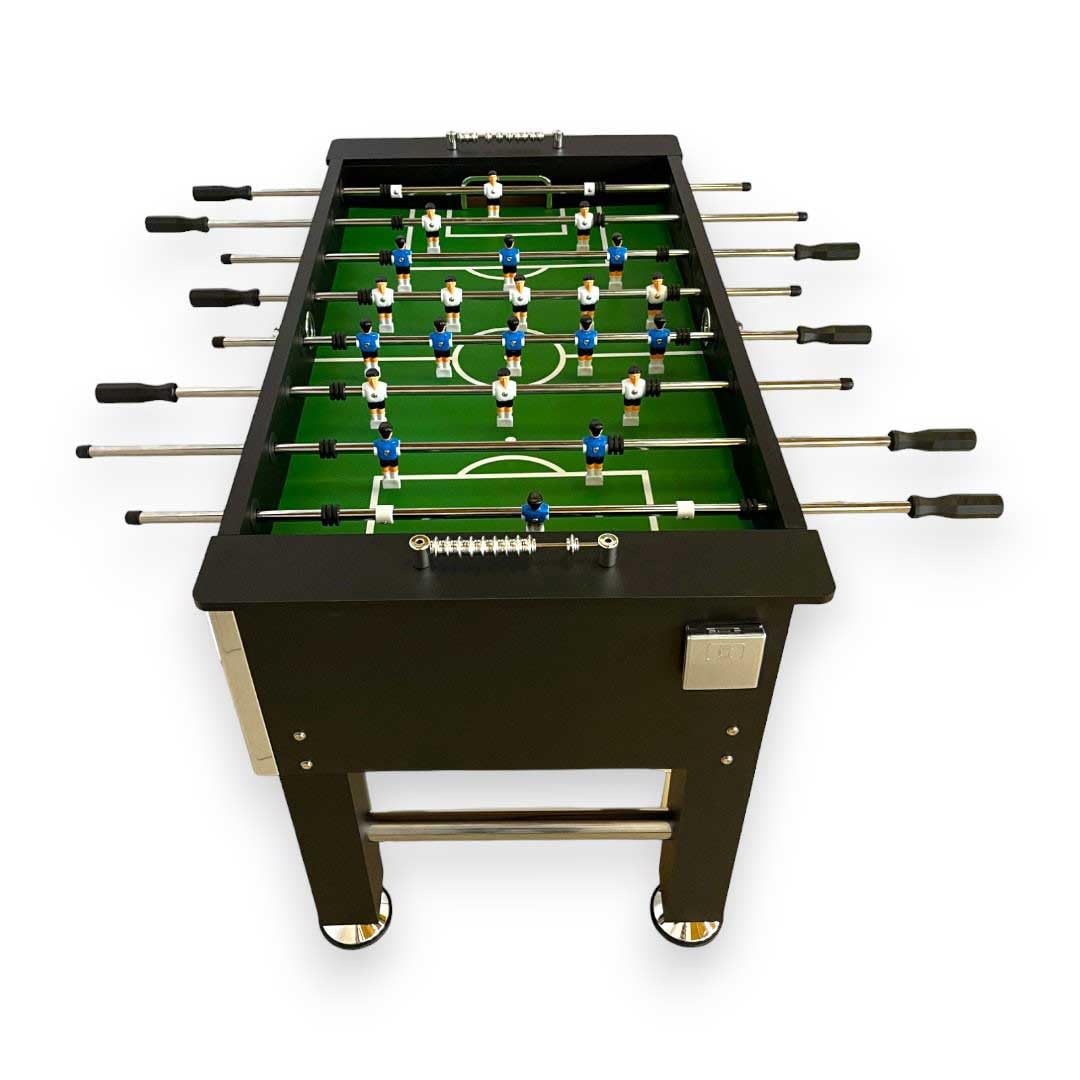 VEVOR Tafelvoetbal in standaardformaat 140 cm, indoor voetbal in volledige grootte voor thuis, familie en speelkamer, voetbal met tafelvoetbalset