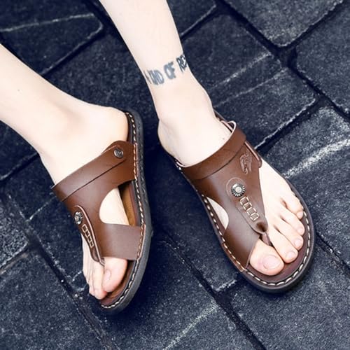 Comfy Leather Bunion Corrector Sandals Men, Non- Slip Men's Sandals Bunion Relief3