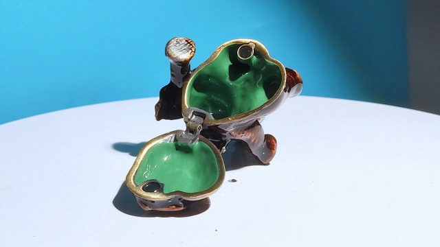 Lucky Elephant Figurine Jewelry Trinket Box Hinged Jewelry  on Amazon Live
