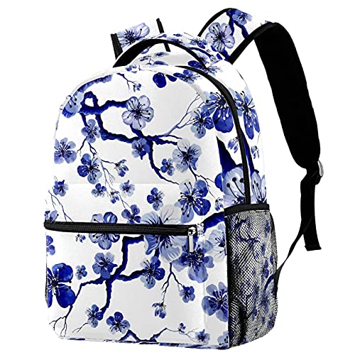 Sac à dos plumes de paon vert pour femme | Grand sac de voyage multicolore